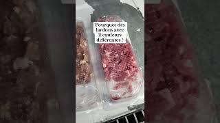 pourquoi il y a 2 types de couleur de lardons dans une meme barquette  carouff kitchenkombat [upl. by Sakmar]