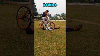 Noob😃 pro😄 legend cyclestunt shorts shortsfeed short like viralvideo mtb [upl. by Cousins]