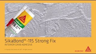 SikaBond®115 Strong Fix [upl. by Chrotoem]