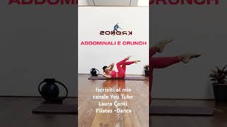 PILATES ESERCIZIO PER ADDOMINALI pilates pilatesworkout addominali core gambe workout [upl. by Griffin]