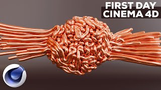 Cinema 4D Tutorial  Create Your First ANIMATION in CINEMA 4D [upl. by Alodee]