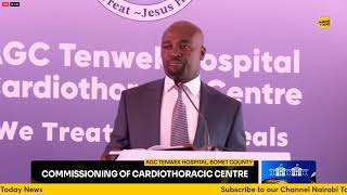 See Bomet Governor Barchok Full speech Commissioning of Cardiothoracic Centre AGC Tenwek Hospital [upl. by Agate]