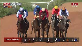 Live Hippodrome « MEKNES »  Courses du « 04042024 » [upl. by Hamer]