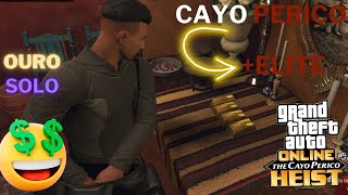 GOLPE DE CAYO PERICO SOLO ELITE COM A PIOR FUGA KKKK GTA 5 ONLINE [upl. by Hsoj]