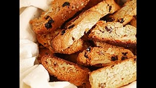 Biscotti con noci e uvetta  videoricette  biscotti facili e veloci [upl. by Enaywd]