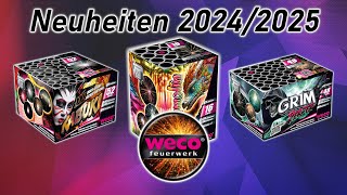 Alle WECO Feuerwerk NEUHEITEN 20242025 mit Reaction 🎆🔥 [upl. by Amena]