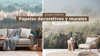 Diseño Interior Papeles decorativos y murales para pared Colección Metropolitan Stories [upl. by Refinnaej]