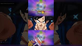 quotGOKU SPIRIT BOMB IS BALANCEDquot😂 sparkingzero sparkingzerogameplay dbz dbzgame goku funny [upl. by Noived]