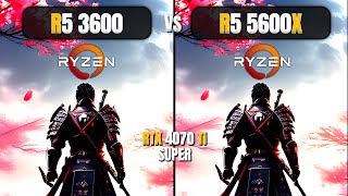 AMD Ryzen 5 3600 vs AMD Ryzen 5 5600x  12 Games Tested [upl. by Yenobe]