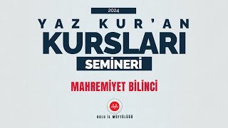 14  Mahremiyet Bilinci  Zeynep AKMAN [upl. by Narak542]