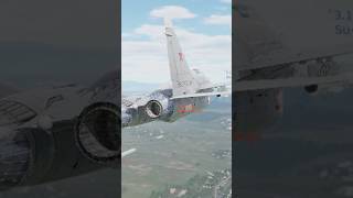 shooting down an Su25T with an r77 missile MiG29 dcsworld simulation [upl. by Artima]