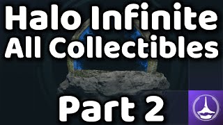 Halo Infinite  All Collectibles Part 2 Lockdown  Guide [upl. by Annait130]