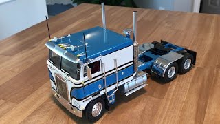 Revell Kenworth K100 Cabover Flat Top Sleeper [upl. by Nunes15]