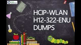 H12322 HCIPWLANPOEW certification dumps  H12322ENU study materials [upl. by Tiffy605]