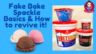 Fake Bake Spackle Basics amp How to revive it [upl. by Salema945]