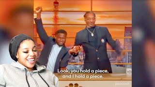 Kevin Hart and Snoop Doggs Chemistry is Truly Unbeatable  Reaction [upl. by Harshman]