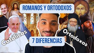 Diferencias entre ROMANOS y ORTODOXOS  Explicado rápidamente [upl. by Eynahpets328]