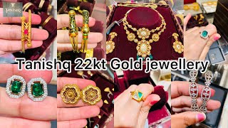 Tanishq 22kt Lightweights Gold Jewellery with price  22kt Gold jewellery Tanishq jewellery [upl. by Britney]