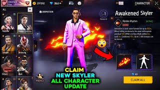 CLAIM AWAKENED SKYLER CHARACTER OB45🔥 para SAMSUNGA3A5A6A7J2J5J7S5S6S7S9A10A20A30A50 [upl. by Ramah]