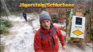 Silvesterwanderung auf dem Jägersteig am Schluchsee hochschwarzwald [upl. by Christensen370]