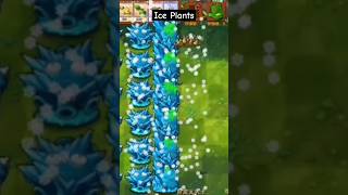 Ice plants Formation ini Plants vs Zombies Fusion shorts pvzfusion plantsvszombies iceplant [upl. by Grider709]