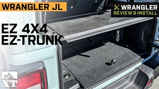 Jeep Wrangler JL EZ 4x4 EZTrunk Review amp Install [upl. by Cameron]