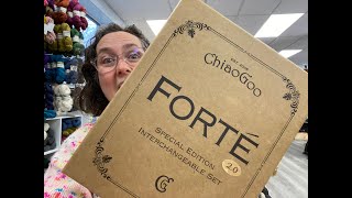 Unboxing the ChiaoGoo Forte 20 Interchangeable Needle Set [upl. by Moll]