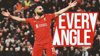 Special Salah Strike Every Angle of Match Winning Goal  Liverpool 21 Brighton [upl. by Cuhp]