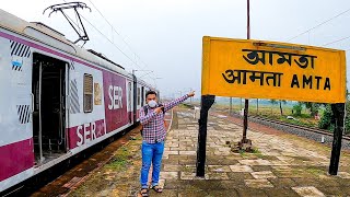 Howrah To Amta Line Local Train Journey Vlog [upl. by Caye]