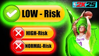 The SECRET on LOW RISK shooting profile on NBA 2K25 [upl. by Pelage84]