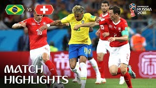 Brazil v Switzerland  2018 FIFA World Cup  Match Highlights [upl. by Christel]