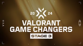 VCT Game Changers EMEA Playoffs  DAY 2 [upl. by Naujyt]