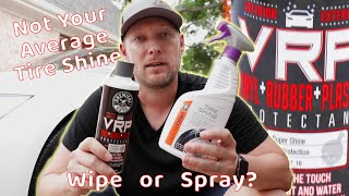 Chemical Guys VRP Protectant First Try and Review  Vinyl Rubber Plastic [upl. by Denise348]