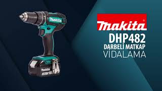 Makita DHP482 Darbeli Matkap Vidalama [upl. by Myranda]