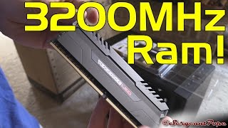 Corsair Vengeance LED DDR4 ram 3200MHz 16GB unboxing [upl. by Jozef]