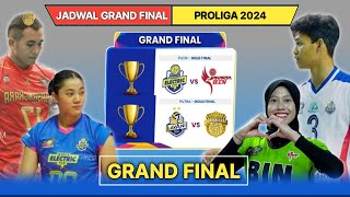 Jadwal Final Proliga 2024  Grand Final Proliga  Jakarta BIN vs Elektrik PLN  Proliga Live Moji [upl. by Raquel]