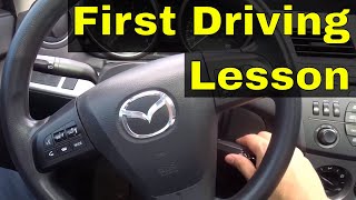 First Driving LessonAutomatic Car [upl. by Nade]