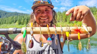 10 Best TROUT FISHING Spinners amp HOW TO Fish Them [upl. by Ohs]