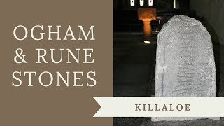 Ogham and Norse Runes at Killaloe Co Clare  Visiting Ogham Stones in Ireland [upl. by Spohr]