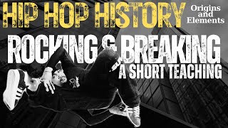 ROCKING AND BREAKINGA short teaching breaking bboycity hiphopelements [upl. by Lenoel]