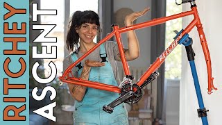 How we assembled our own Ritchey Ascent bikepacking bike  off road touring bike [upl. by Kerstin]