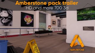 Trailer Minecraft  texture pack Amberstone 3D and realism [upl. by Ahsiliw]