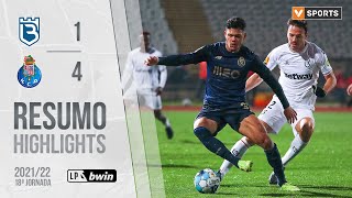 Highlights  Resumo Belenenses SAD 14 FC Porto Liga 2122 18 [upl. by Ssitruc]