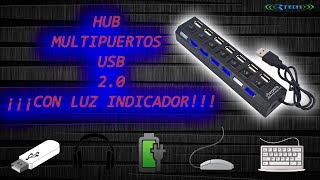 🔴🔴HUB USB MULTIPUERTOS 20 MUY ÚTIL DISPOSITIVO ¿POR QUÉ COMPRARLO😜😜 [upl. by Moore]