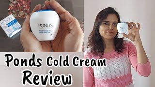 Ponds Cold Cream Review in Hindi  Rs 140 for 100 ML  Ponds Cold Cream Review by Vegfoodz [upl. by Ahseret]