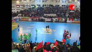 Egypt 2526 Algeria 1912012 HandBall Caf cup مصر والجزائر لليد [upl. by Carole180]