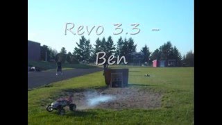 2 Revo 33 s and 2 Nitro Rustler 25 s  BACKFLIP CRAZY [upl. by Martha300]