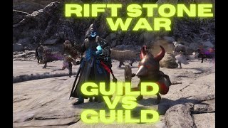 Rift Stone War  Focus Dark VS FlagUp Kastelton Throne and Liberty PvP Guild Vs Guild [upl. by Acinorev]