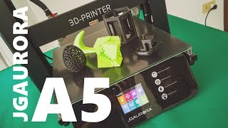 Recensione stampante 3D JGAURORA A5 [upl. by Suedama]