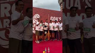 RG Marathon Championship 50 2024 goa youtubeshorts fitness marathon trending milindsoman [upl. by Upali]